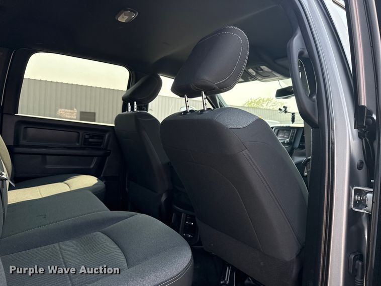 image for item NU9594 2022 RAM 5500 Crew Cab flatbed truck