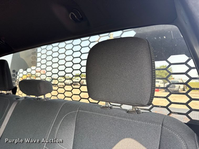 image for item NU9594 2022 RAM 5500 Crew Cab flatbed truck