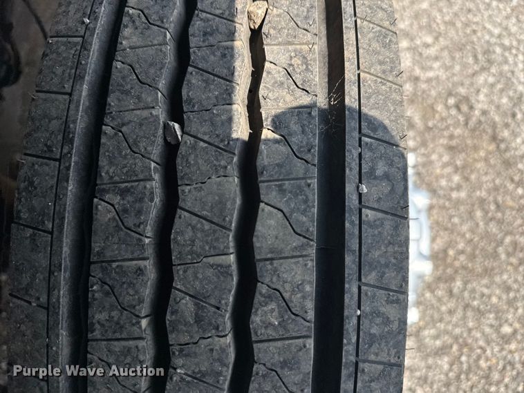 image for item NU9594 2022 RAM 5500 Crew Cab flatbed truck