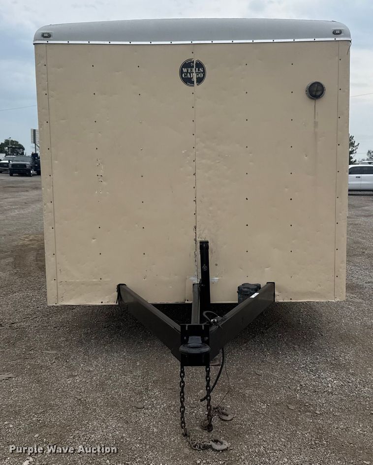 image for item NU9602 2008 Wells Cargo enclosed cargo trailer