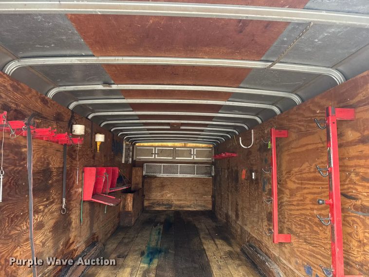 image for item NU9602 2008 Wells Cargo enclosed cargo trailer