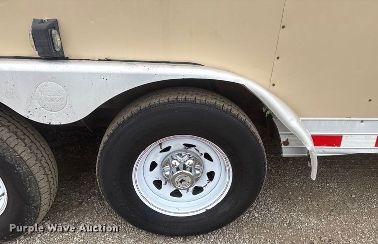 image for item NU9602 2008 Wells Cargo enclosed cargo trailer