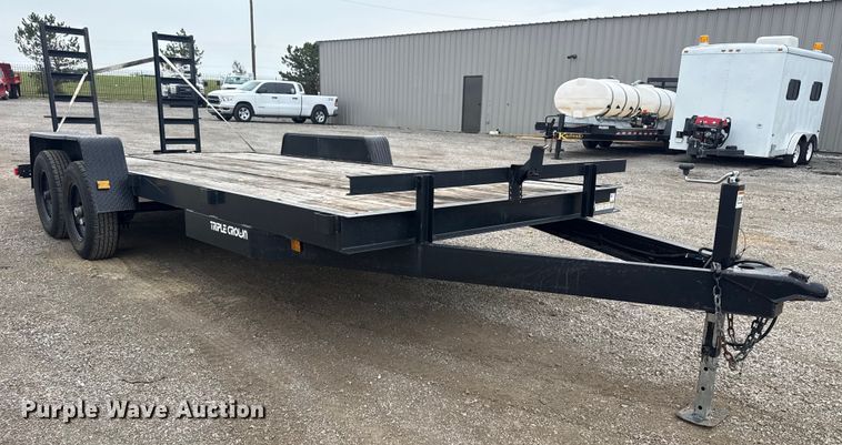 image for item NU9605 2022 Triple Crown Trailers EFC7X1810K utility trailer