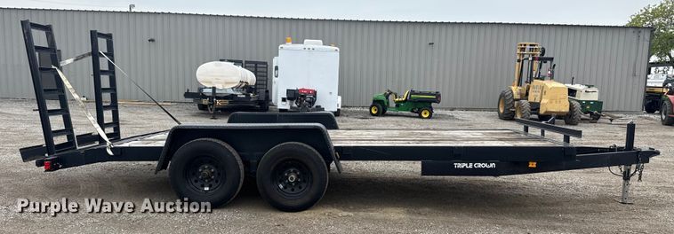 image for item NU9605 2022 Triple Crown Trailers EFC7X1810K utility trailer