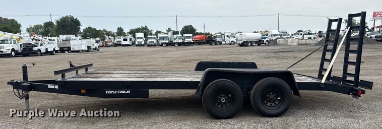 image for item NU9605 2022 Triple Crown Trailers EFC7X1810K utility trailer