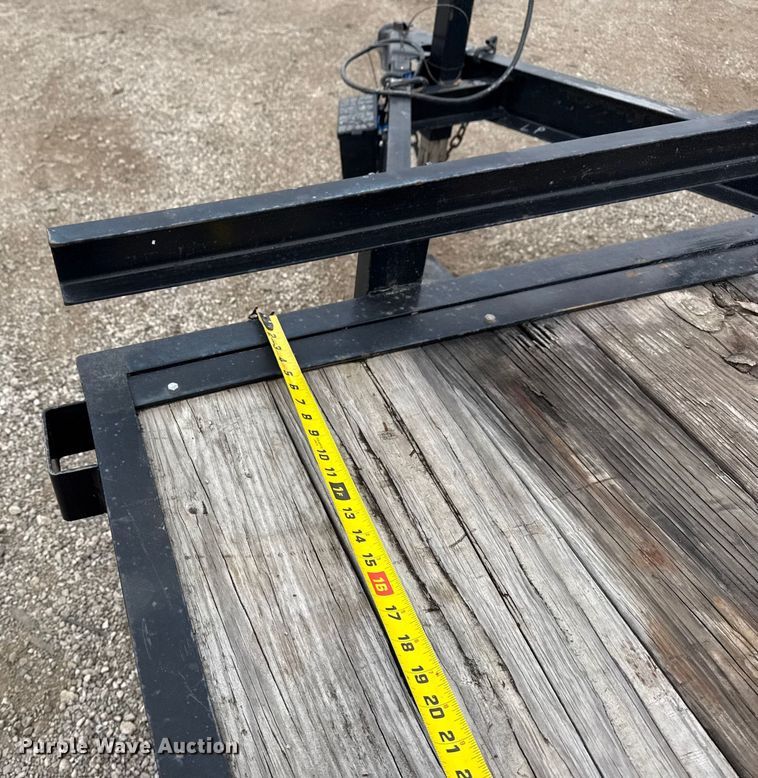 image for item NU9605 2022 Triple Crown Trailers EFC7X1810K utility trailer