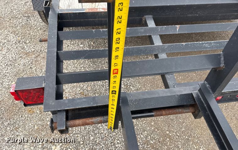 image for item NU9605 2022 Triple Crown Trailers EFC7X1810K utility trailer