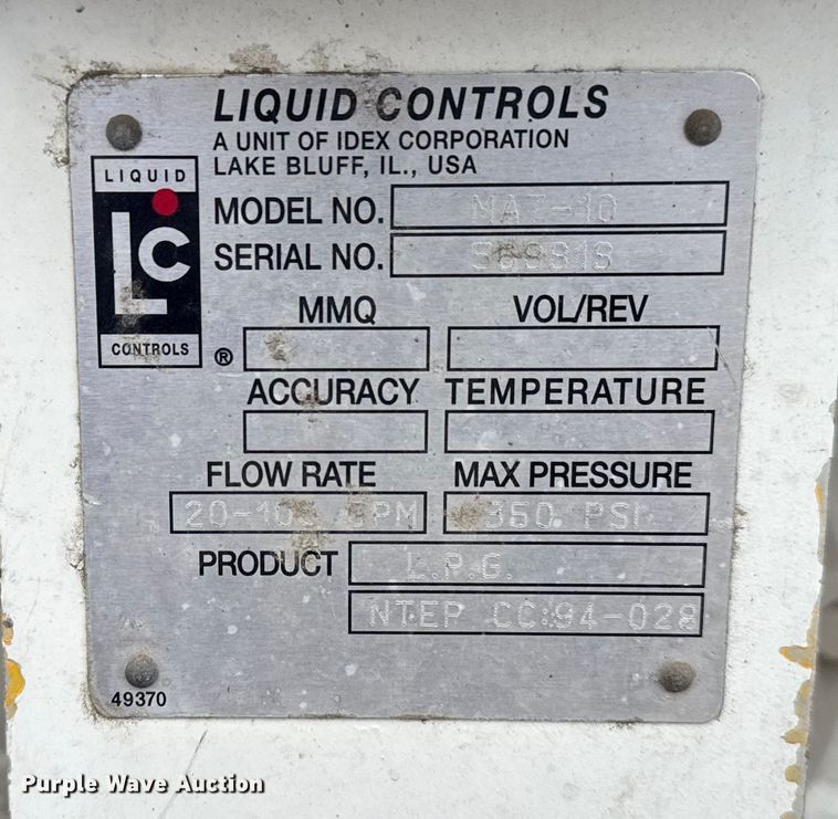 image for item NU9606 2011 Freightliner Business Class M2 propane delivery truck