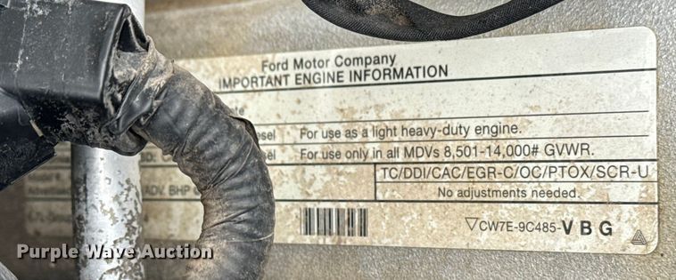 image for item NU9608 2012 Ford F350 Super Duty flatbed pickup truck