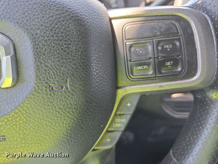 image for item YA0780 2022 RAM 3500 pickup truck cab and chassis