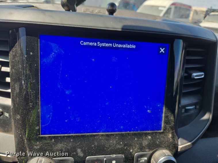 image for item YA0780 2022 RAM 3500 pickup truck cab and chassis