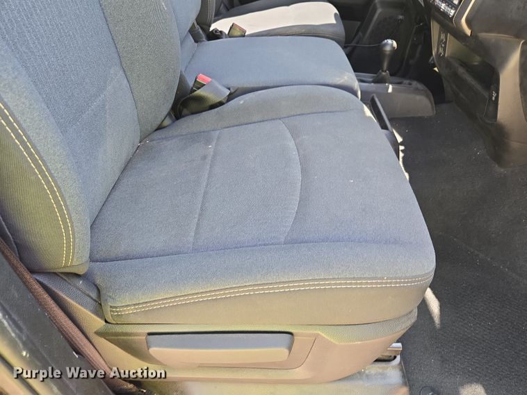 image for item YA0780 2022 RAM 3500 pickup truck cab and chassis