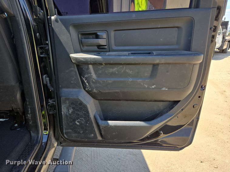 image for item YA0780 2022 RAM 3500 pickup truck cab and chassis