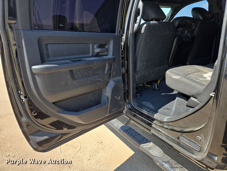 image for item YA0780 2022 RAM 3500 pickup truck cab and chassis