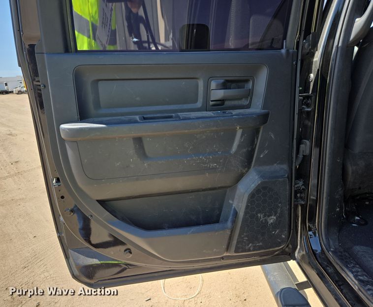 image for item YA0780 2022 RAM 3500 pickup truck cab and chassis