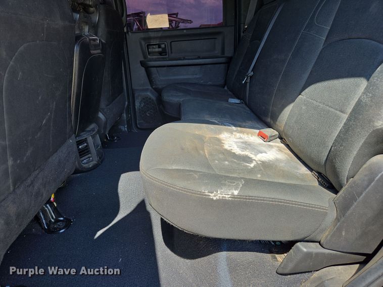 image for item YA0780 2022 RAM 3500 pickup truck cab and chassis