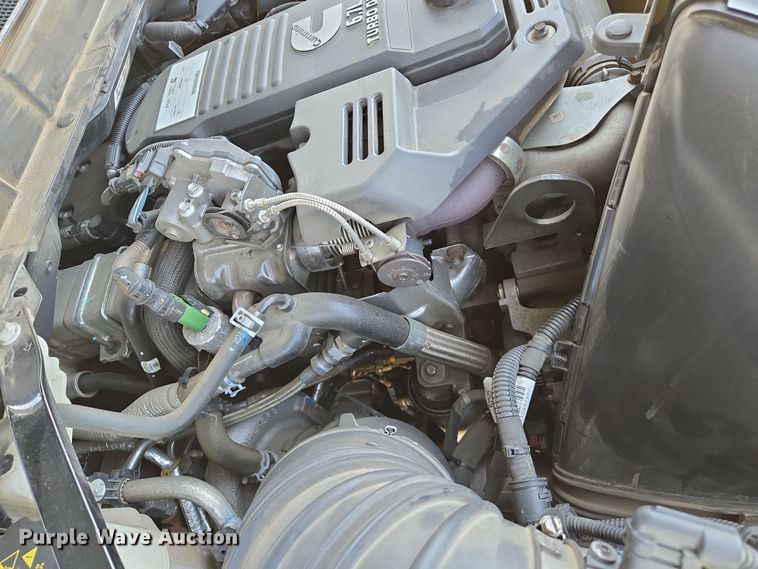 image for item YA0780 2022 RAM 3500 pickup truck cab and chassis