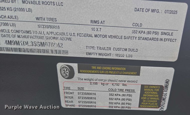 image for item YA1094 2025 Movable Roots mobile office
