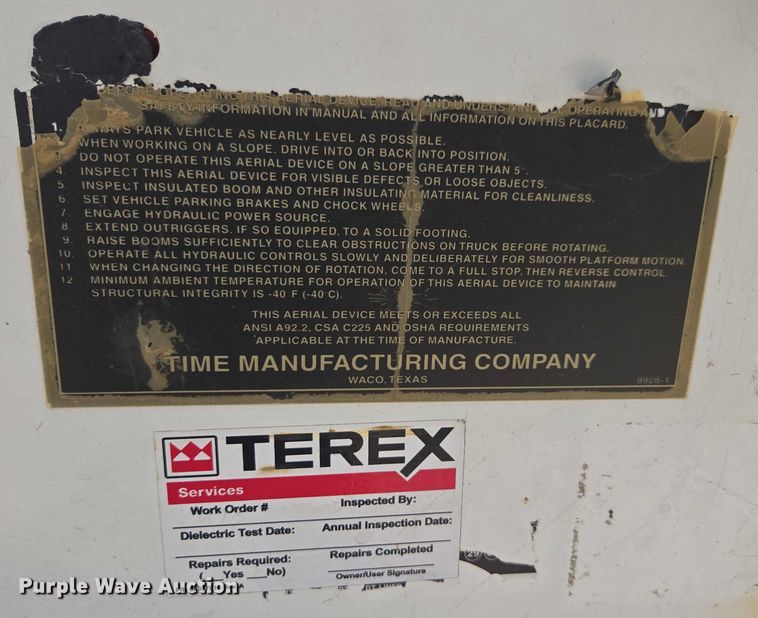 image for item DE2200 2007 SDP EZ Reach SST40 boom lift