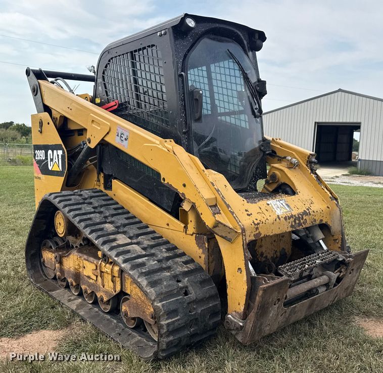 MINI CARGADOR SOBRE ORUGAS 2014 CATERPILLAR 289D