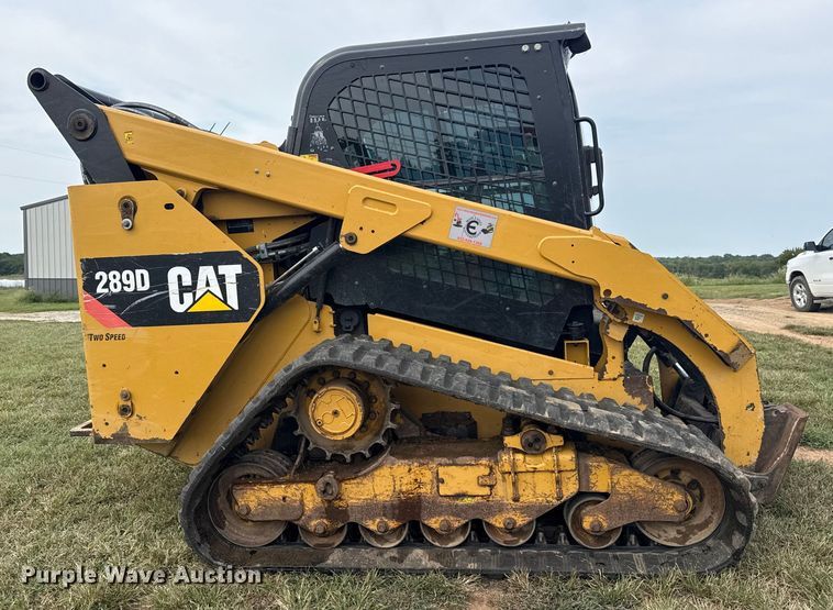 MINI CARGADOR SOBRE ORUGAS 2014 CATERPILLAR 289D