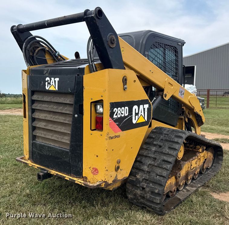 MINI CARGADOR SOBRE ORUGAS 2014 CATERPILLAR 289D