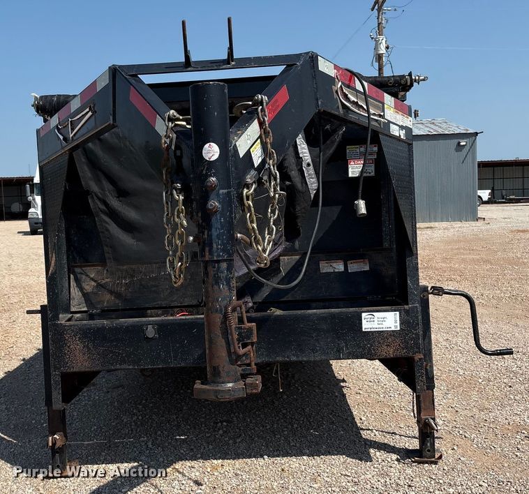 image for item DO1178 2017 Texas Pride dump trailer