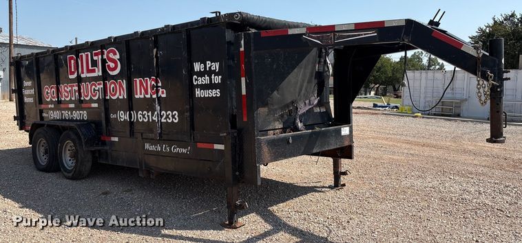 image for item DO1178 2017 Texas Pride dump trailer