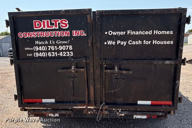 image for item DO1178 2017 Texas Pride dump trailer
