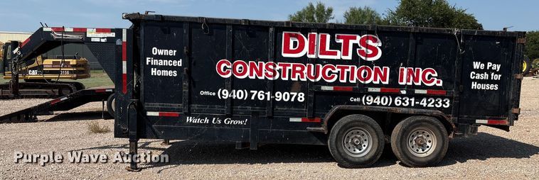 image for item DO1178 2017 Texas Pride dump trailer