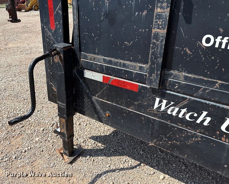 image for item DO1178 2017 Texas Pride dump trailer