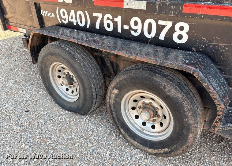 image for item DO1178 2017 Texas Pride dump trailer