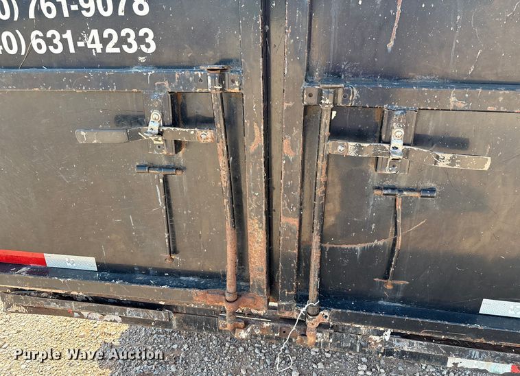 image for item DO1178 2017 Texas Pride dump trailer