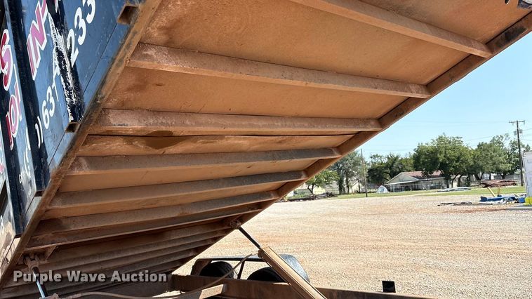 image for item DO1178 2017 Texas Pride dump trailer
