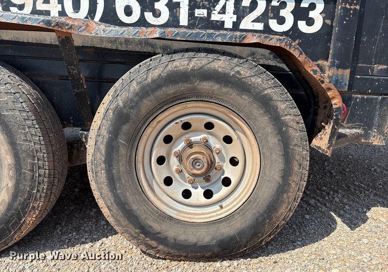 image for item DO1178 2017 Texas Pride dump trailer