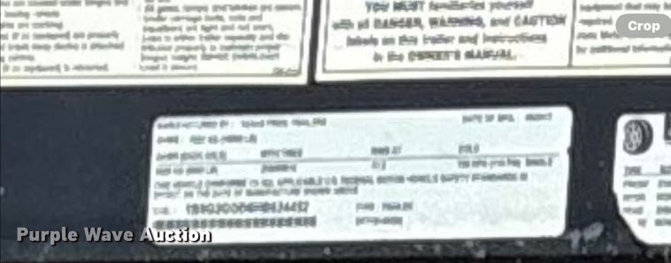 image for item DO1178 2017 Texas Pride dump trailer