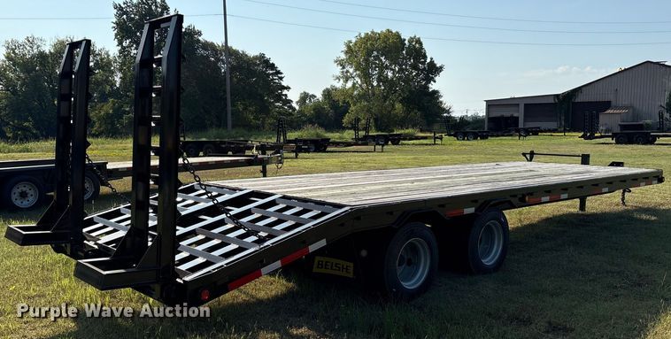 image for item DO1189 2024 Belshe DT255 equipment trailer