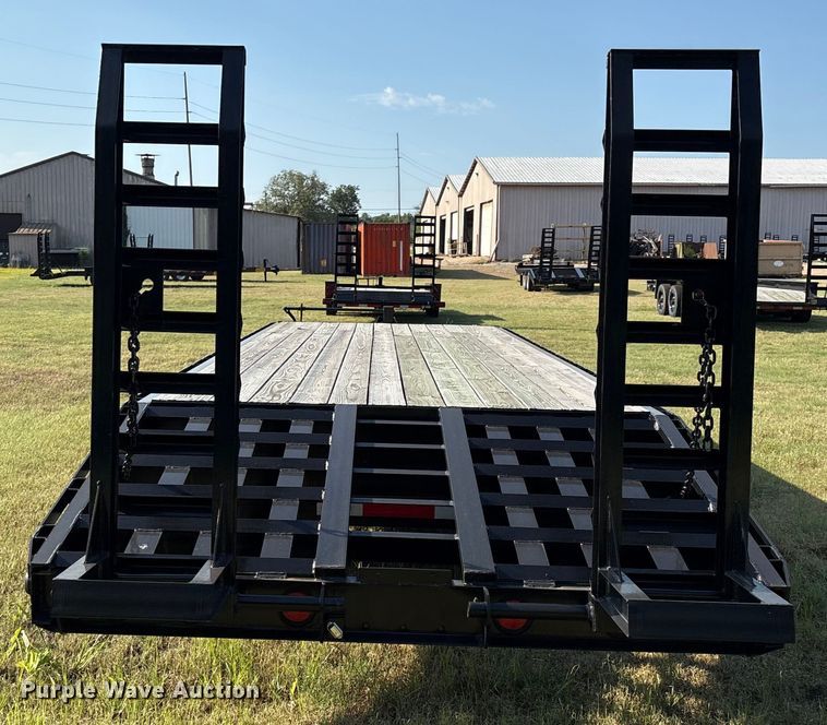 image for item DO1189 2024 Belshe DT255 equipment trailer