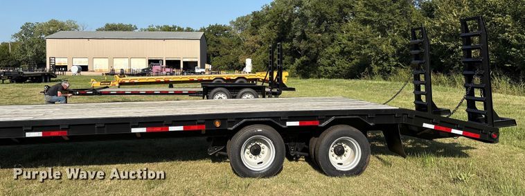 image for item DO1189 2024 Belshe DT255 equipment trailer