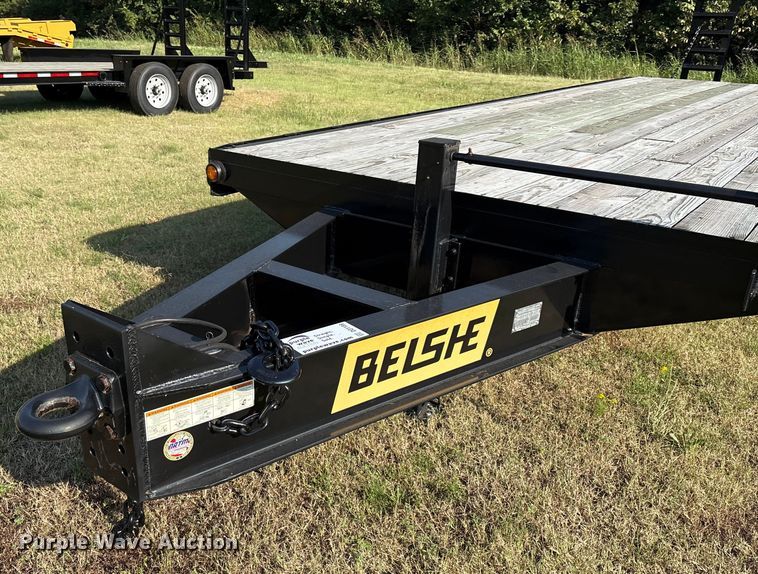 image for item DO1189 2024 Belshe DT255 equipment trailer