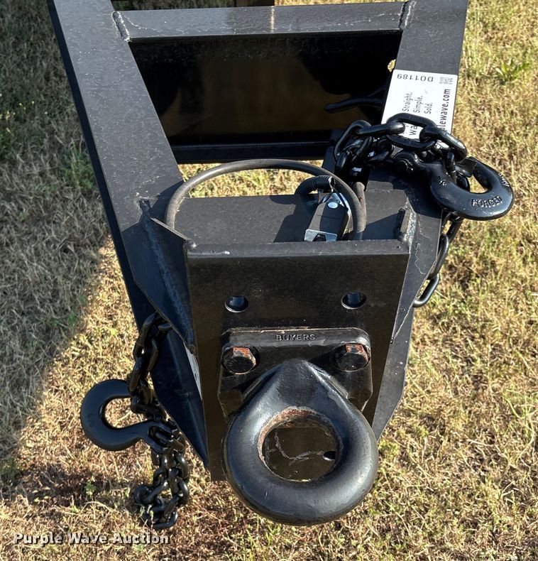 image for item DO1189 2024 Belshe DT255 equipment trailer