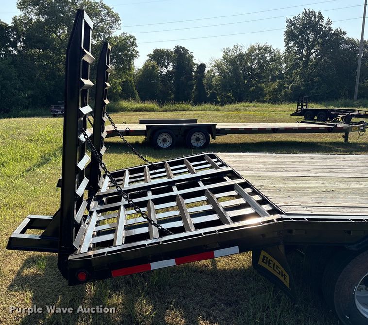 image for item DO1189 2024 Belshe DT255 equipment trailer