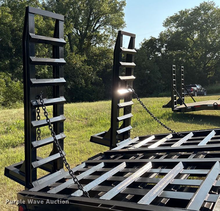 image for item DO1189 2024 Belshe DT255 equipment trailer