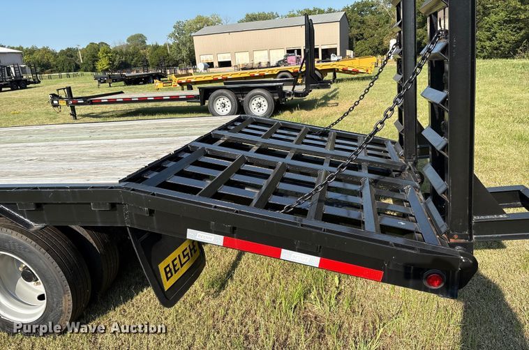 image for item DO1189 2024 Belshe DT255 equipment trailer