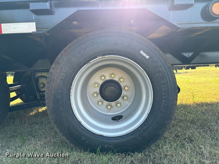 image for item DO1189 2024 Belshe DT255 equipment trailer