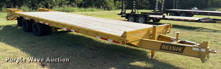 image for item DO1191 2025 Belshe DT255 equipment trailer