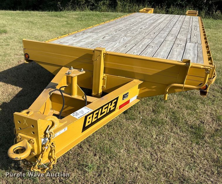 image for item DO1191 2025 Belshe DT255 equipment trailer
