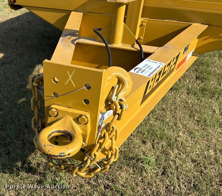image for item DO1191 2025 Belshe DT255 equipment trailer