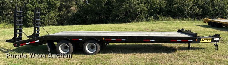 image for item DO1192 2024 Belshe DT255 equipment trailer