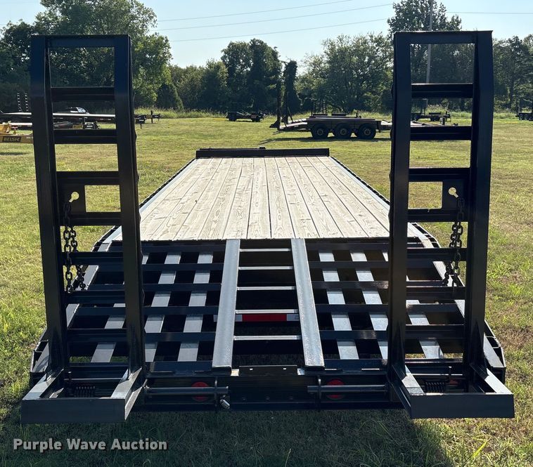 image for item DO1192 2024 Belshe DT255 equipment trailer